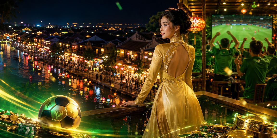 Người dùng tìm hiểu điều khoản dịch vụ trực tuyến tại Hội An